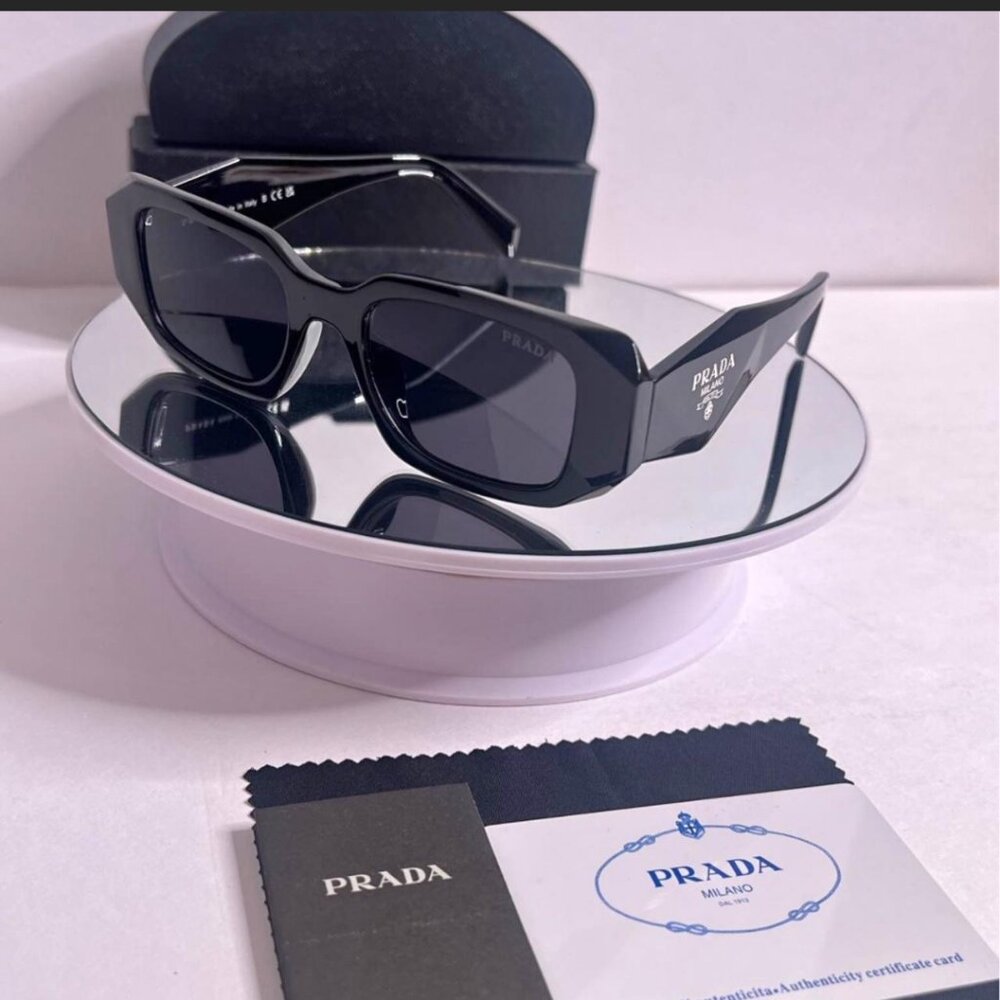 Black prada sunglasses